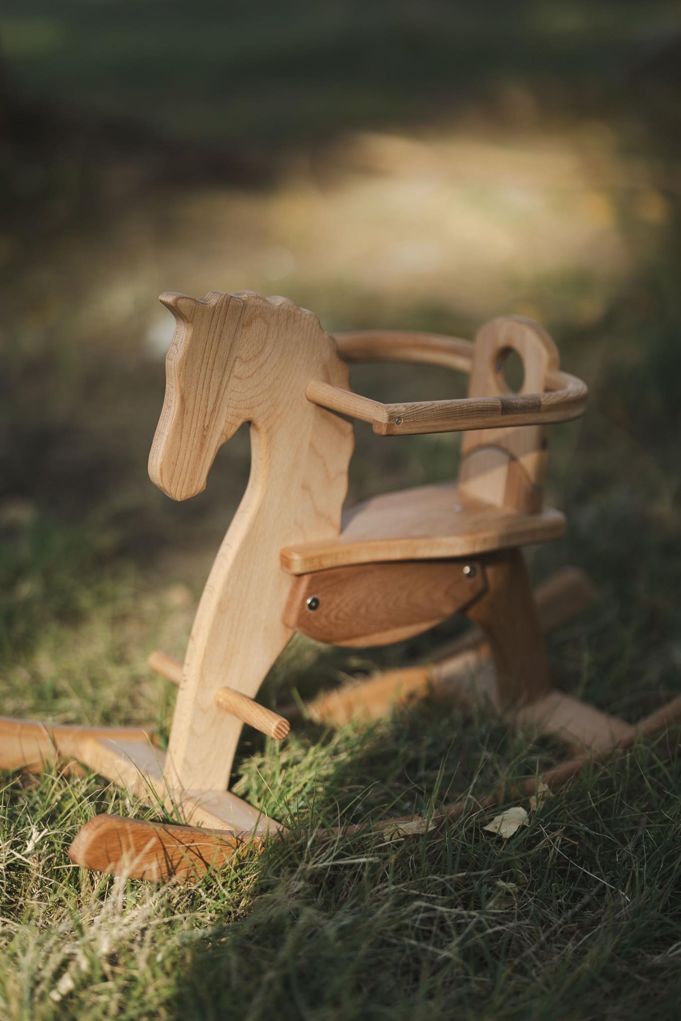 Wooden Rocking Elly horse